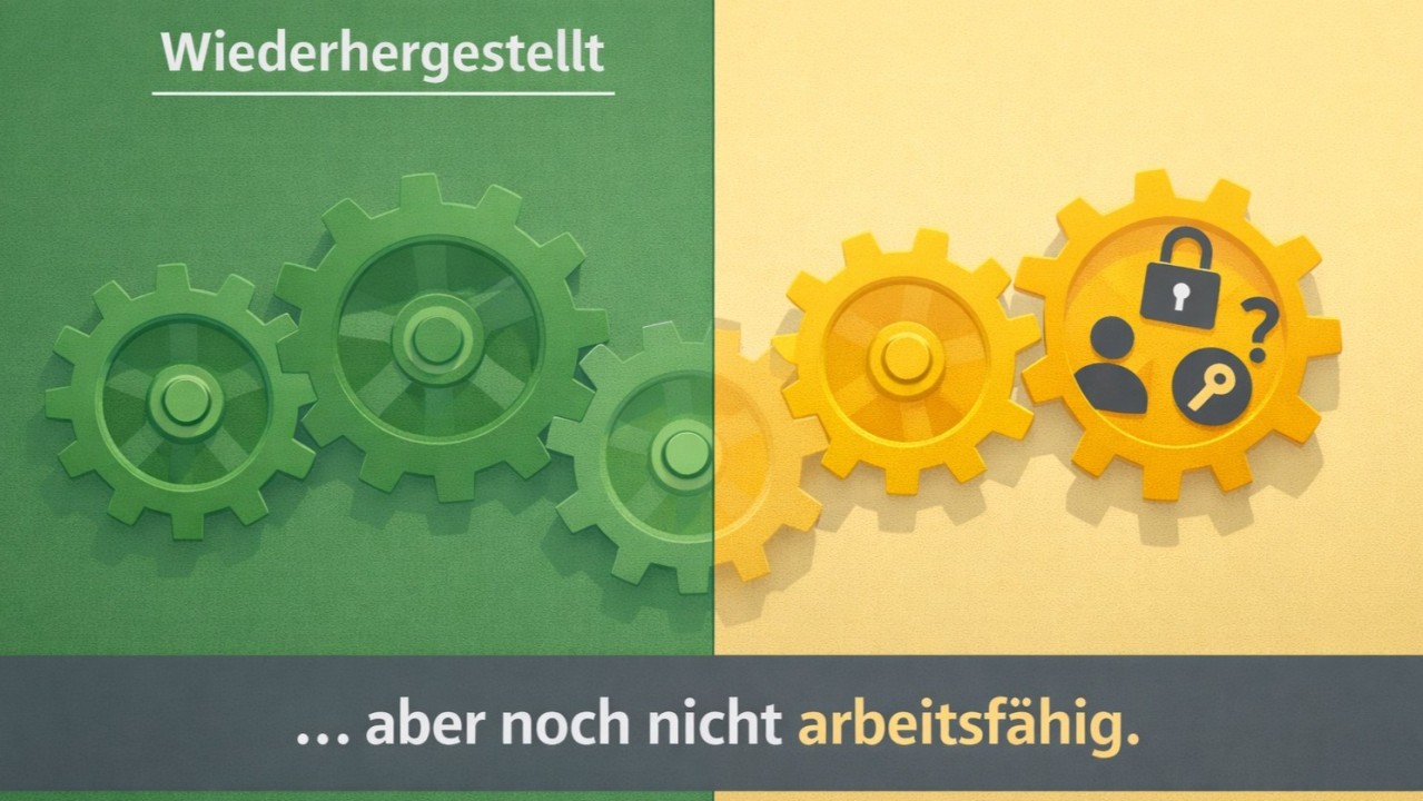 Cloud backup im Offboarding